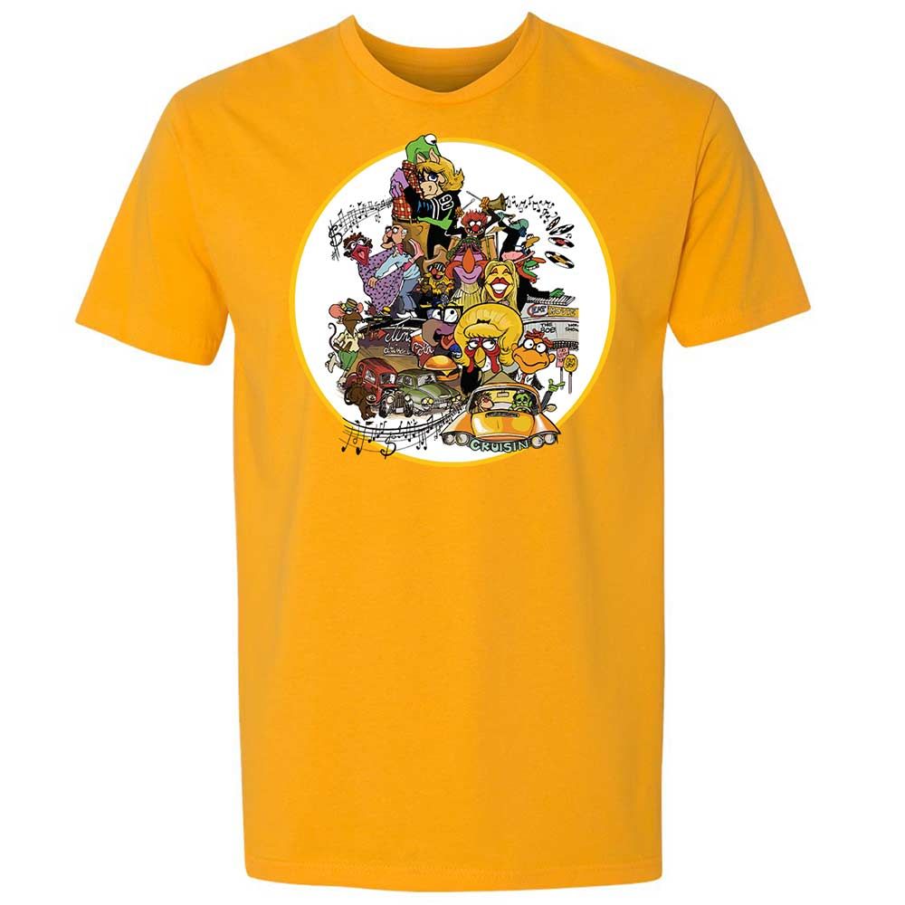 Muppet Graffiti - Gold - 9