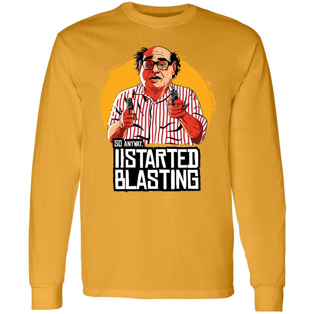 Long Sleeve T-Shirt - D3Y4KWHA - Gold - 9