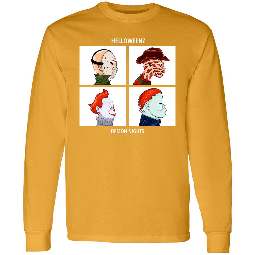 Long Sleeve T-Shirt - 9ACPDCRY - Gold - 9