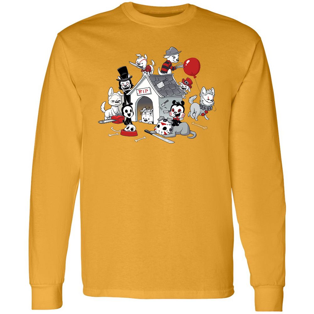 Long Sleeve T-Shirt - GVPAPUS7 - Gold - 9