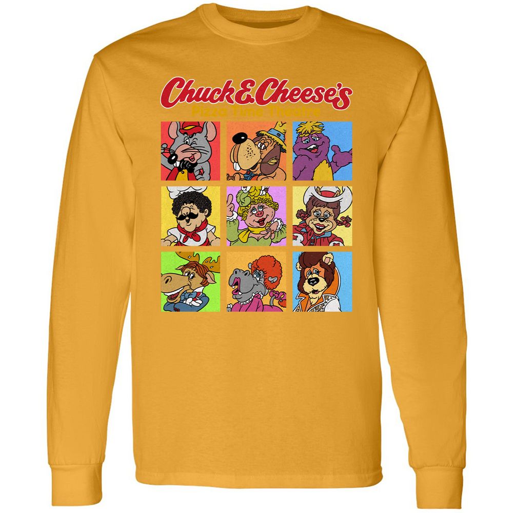 Long Sleeve T-Shirt - QQY175T3 - Gold - 9