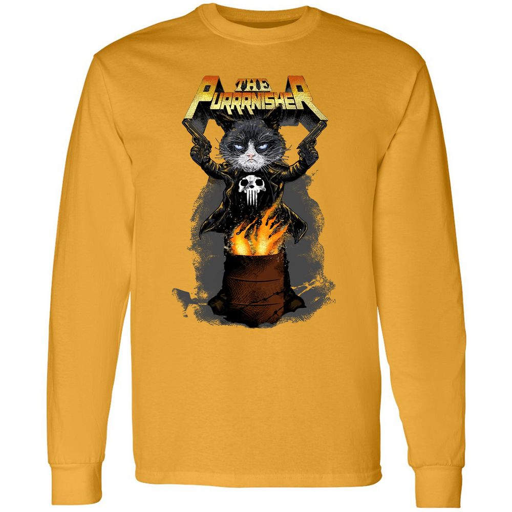 Long Sleeve T-Shirt - MPAXEZ4K - Gold - 9