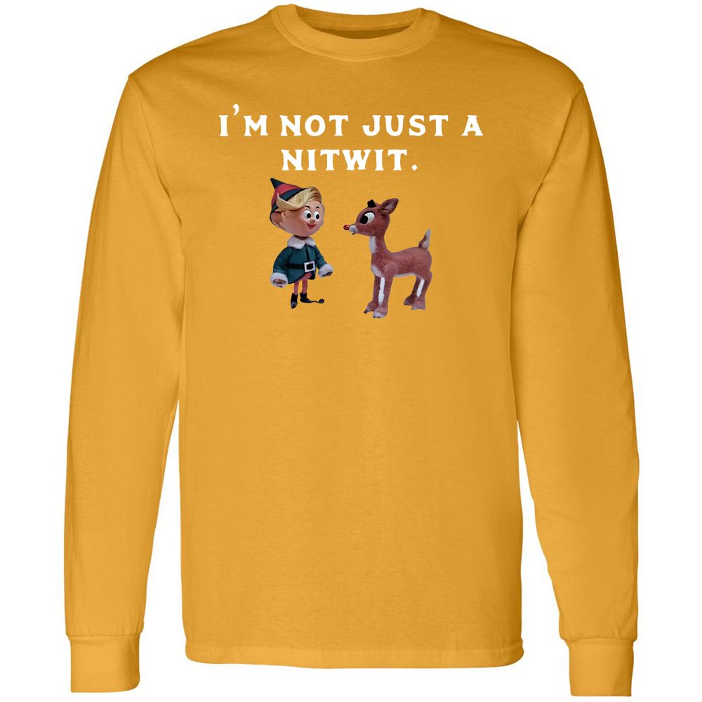 Long Sleeve T-Shirt - C7Q1RBLQ - Gold - 9