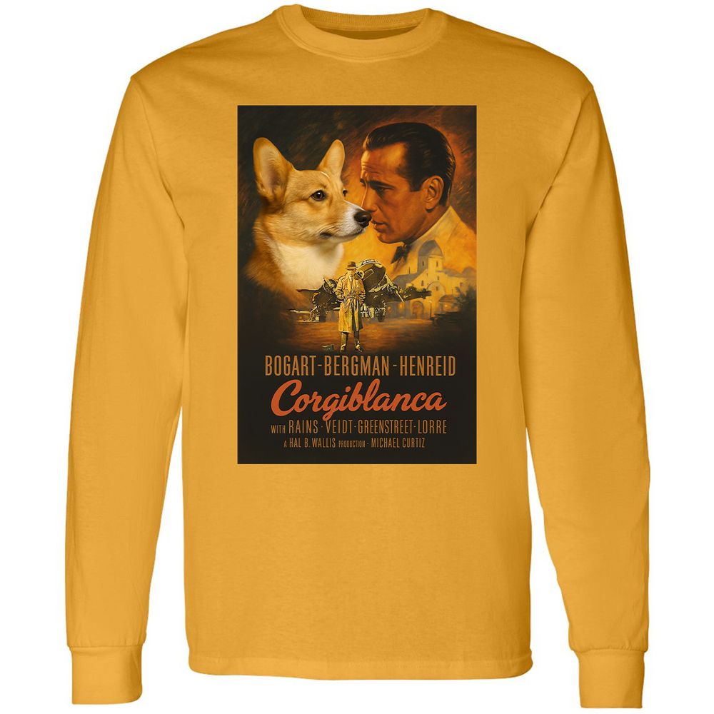 Long Sleeve T-Shirt - RNA4CRLN - Gold - 9