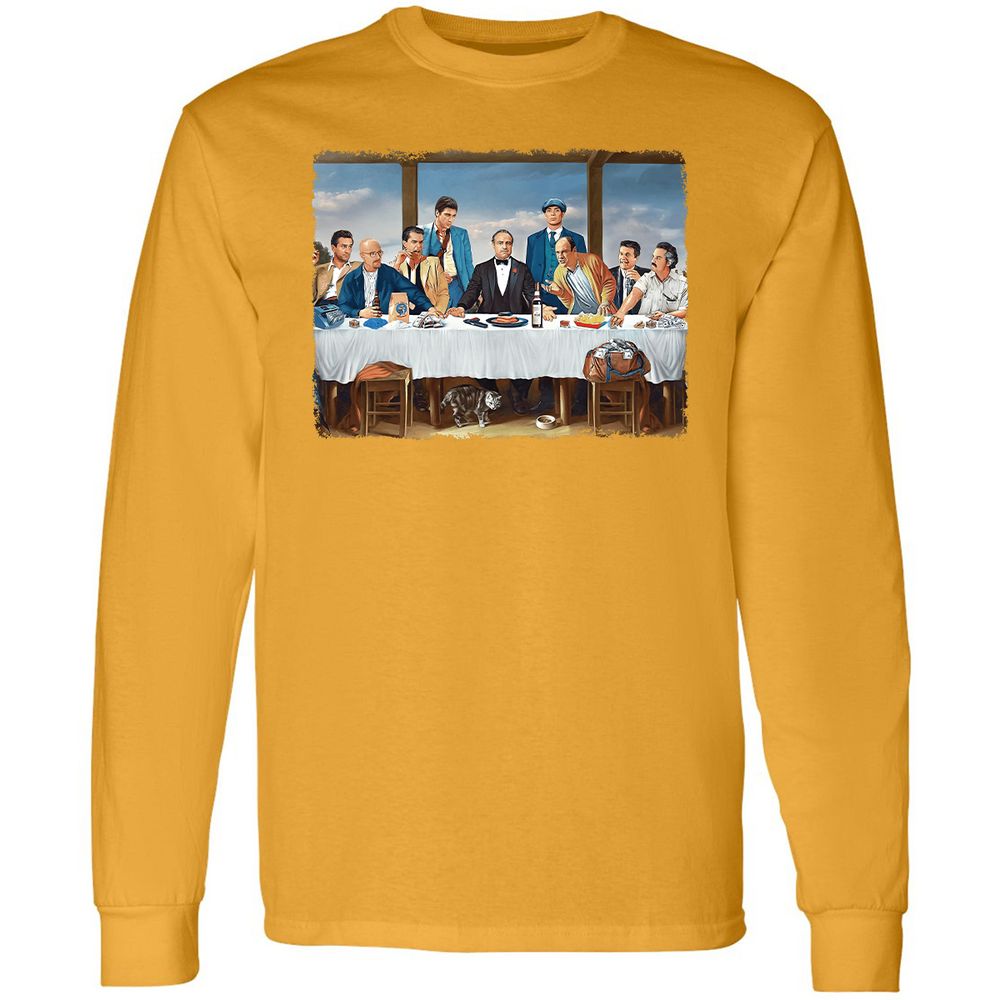 Long Sleeve T-Shirt - KWZPUGNG - Gold - 9