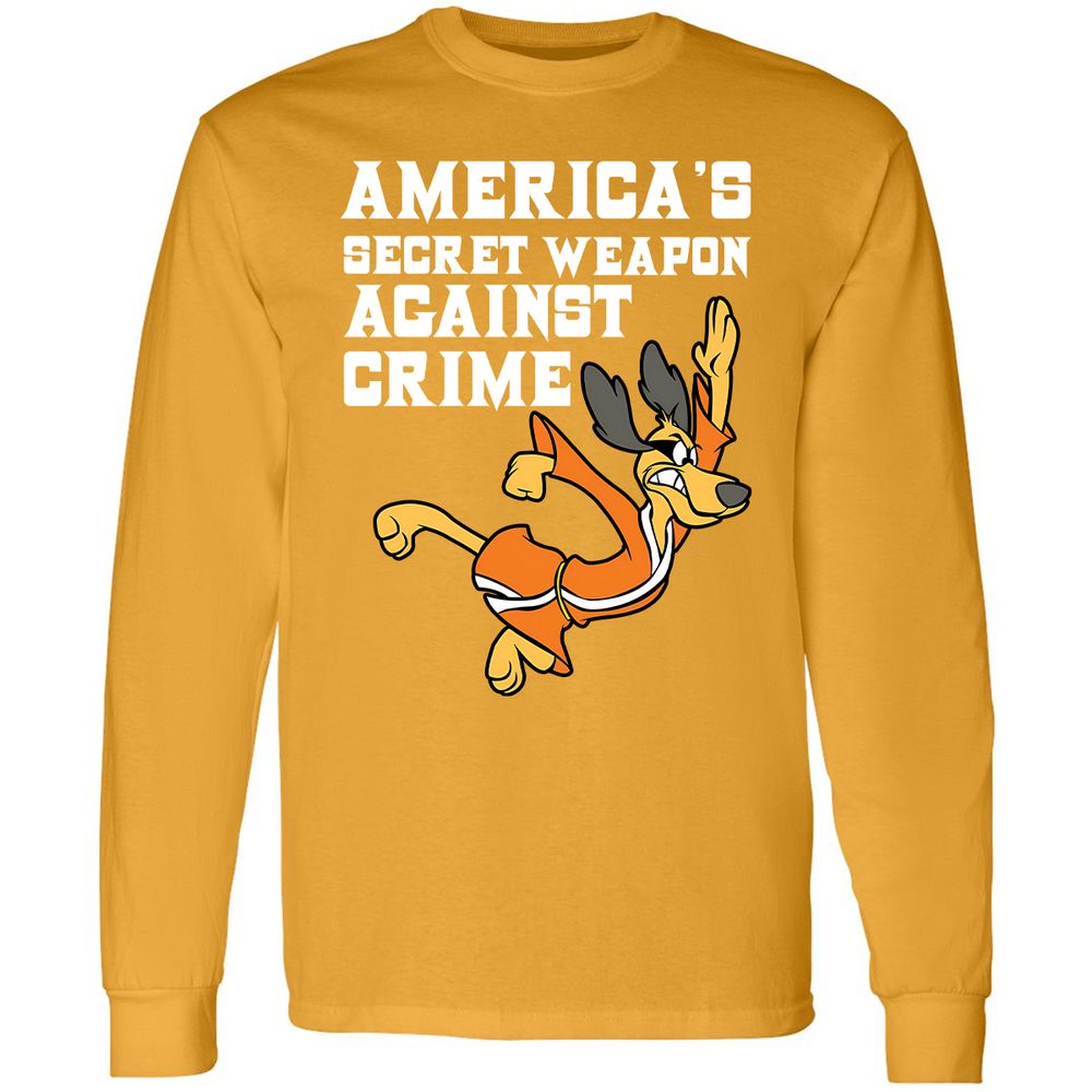 Long Sleeve T-Shirt - MBP3GEEQ - Gold - 9