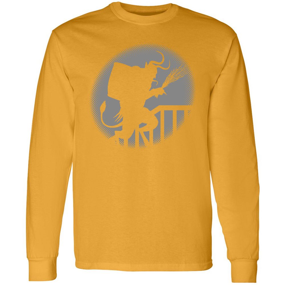Long Sleeve T-Shirt - 3AVSU4D8 - Gold - 9