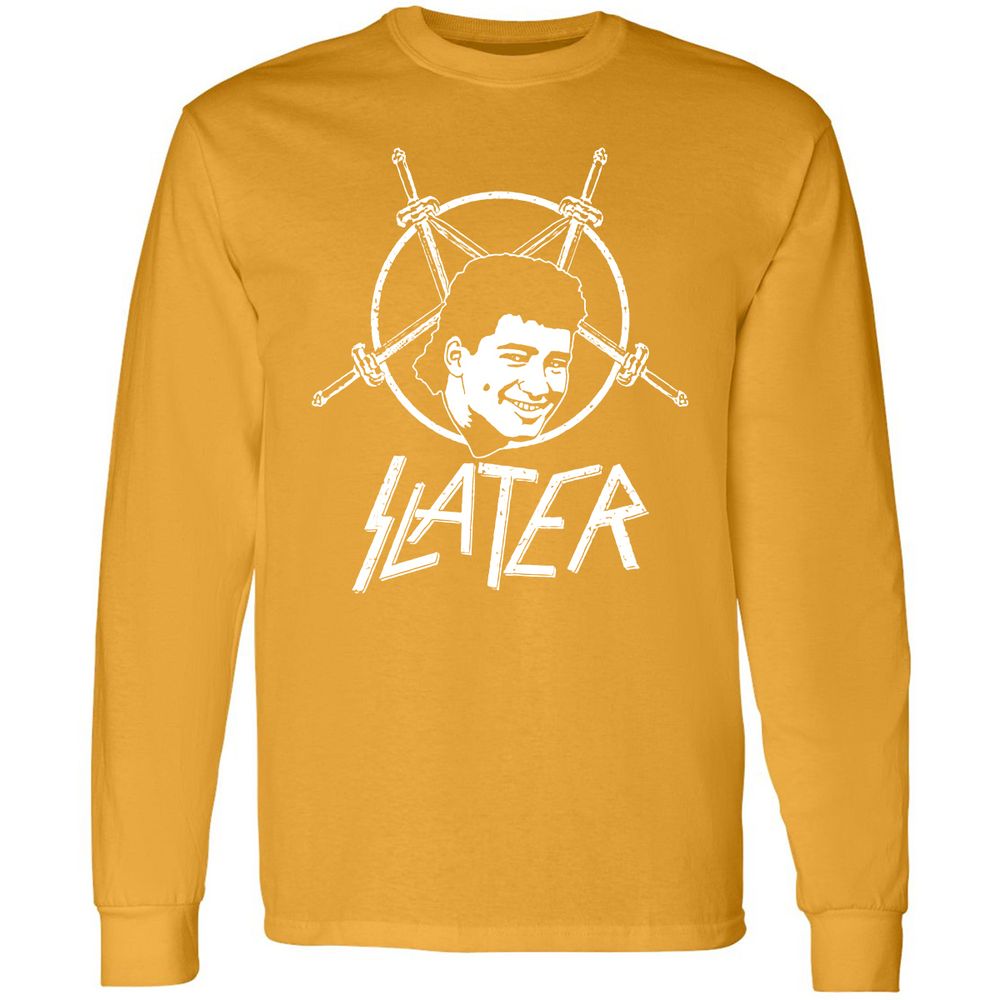 Long Sleeve T-Shirt - 3DK9YZAD - Gold - 9