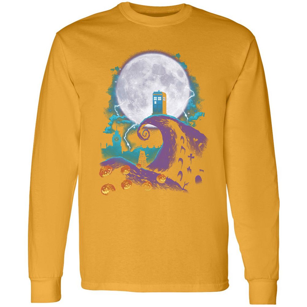 Long Sleeve T-Shirt - PFV4R6BS - Gold - 9