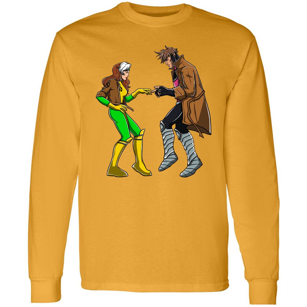 Long Sleeve T-Shirt - SDQ8CXQ4 - Gold - 9