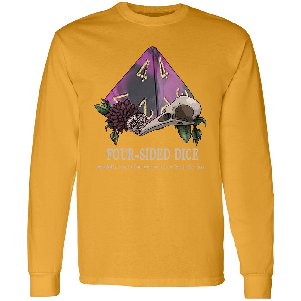 Long Sleeve T-Shirt - 27KWC4Z7 - Gold - 9