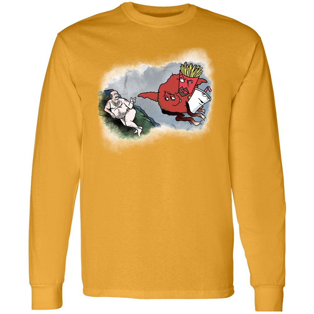 Long Sleeve T-Shirt - SQXZ5MCW - Gold - 9