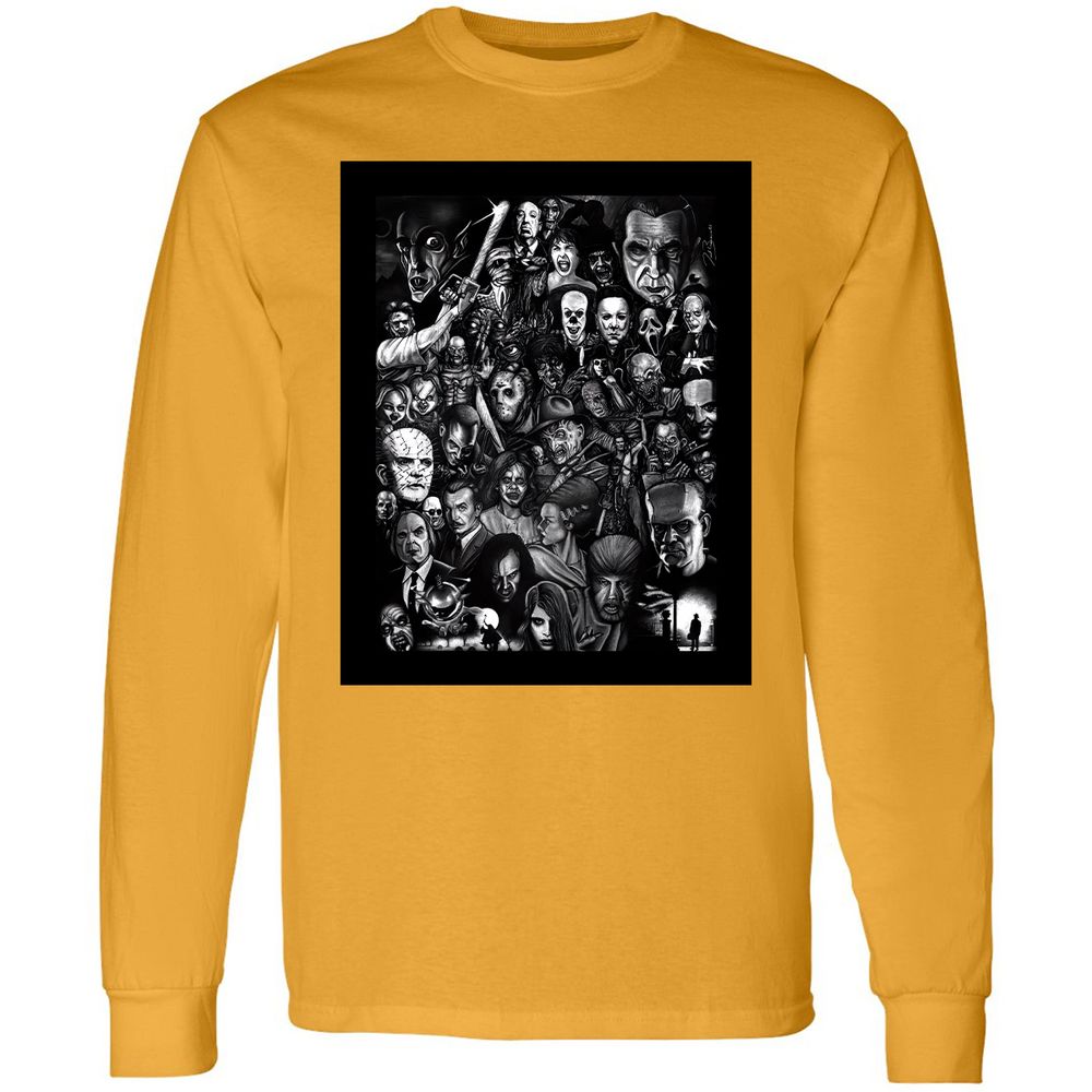 Long Sleeve T-Shirt - HPSJUGFW - Gold - 9