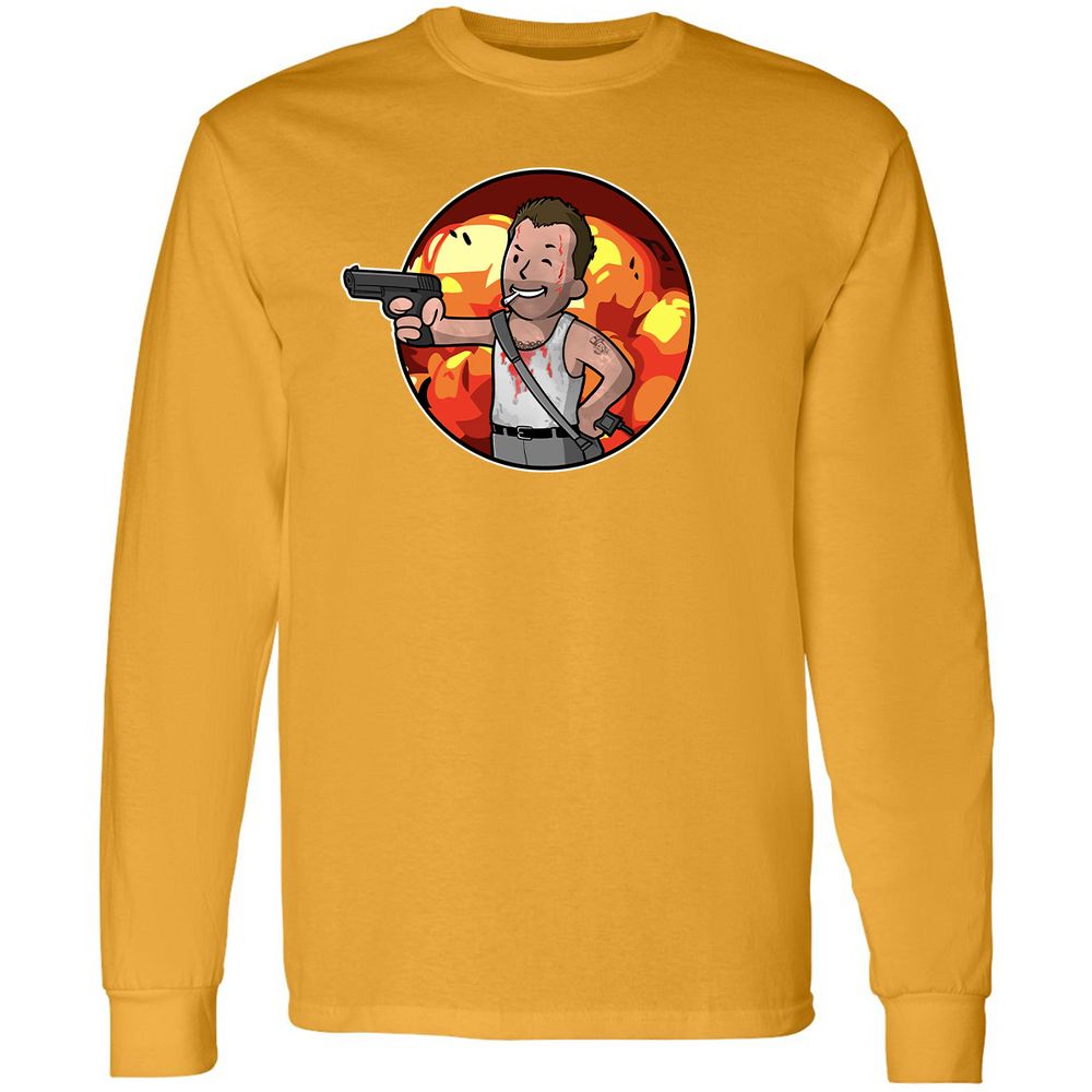 Long Sleeve T-Shirt - PB6KLGSL - Gold - 9