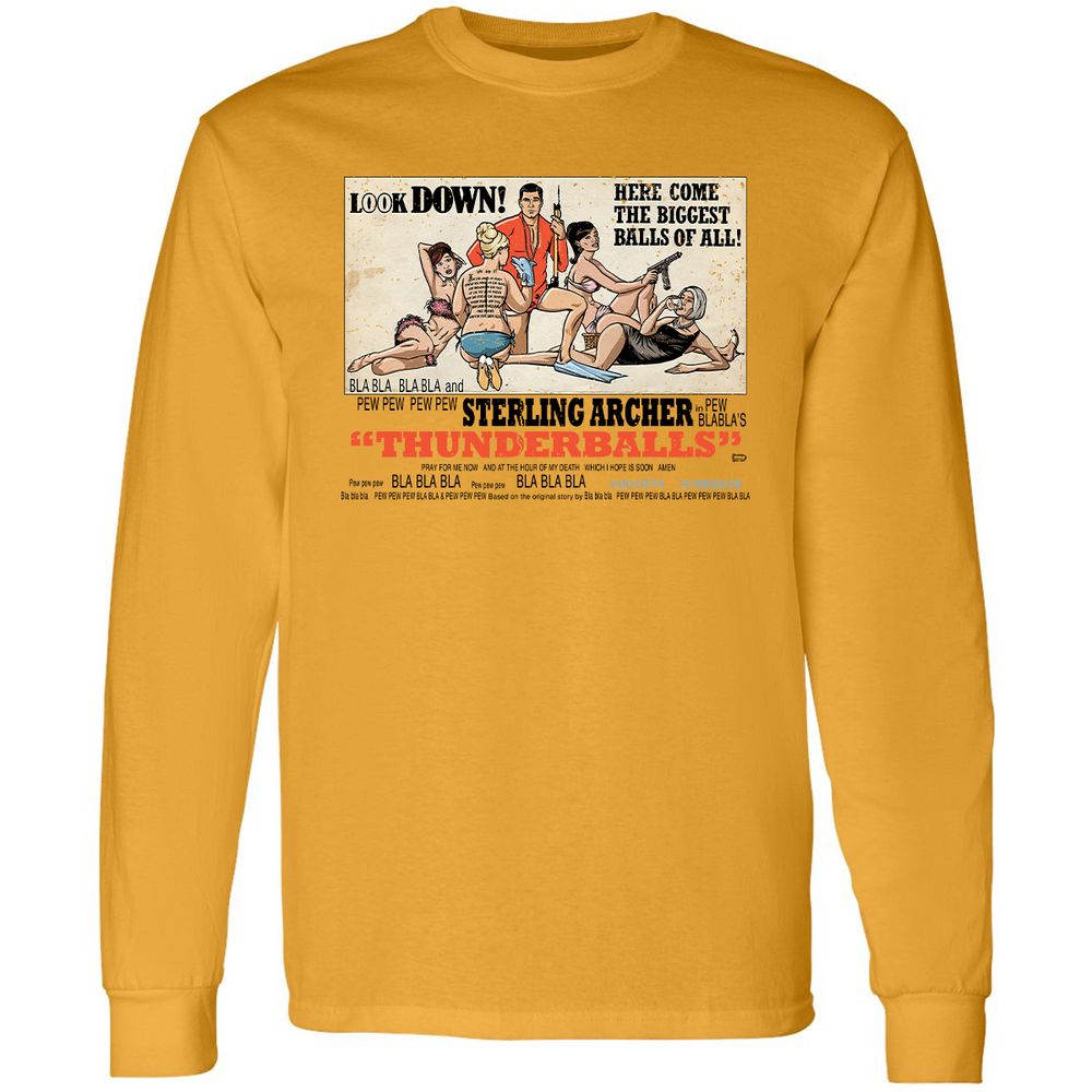 Long Sleeve T-Shirt - MT4PMULU - Gold - 9