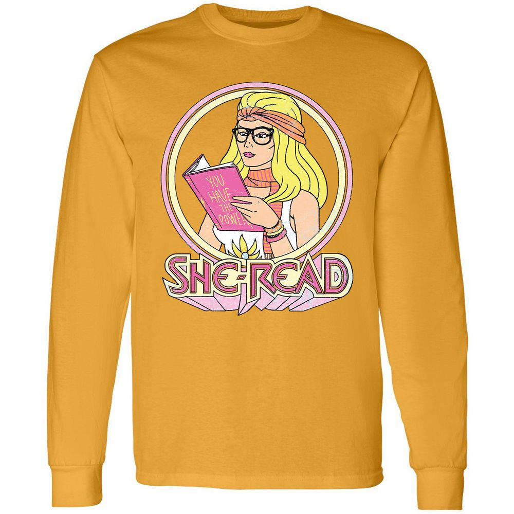 Long Sleeve T-Shirt - AMMVZX1H - Gold - 9
