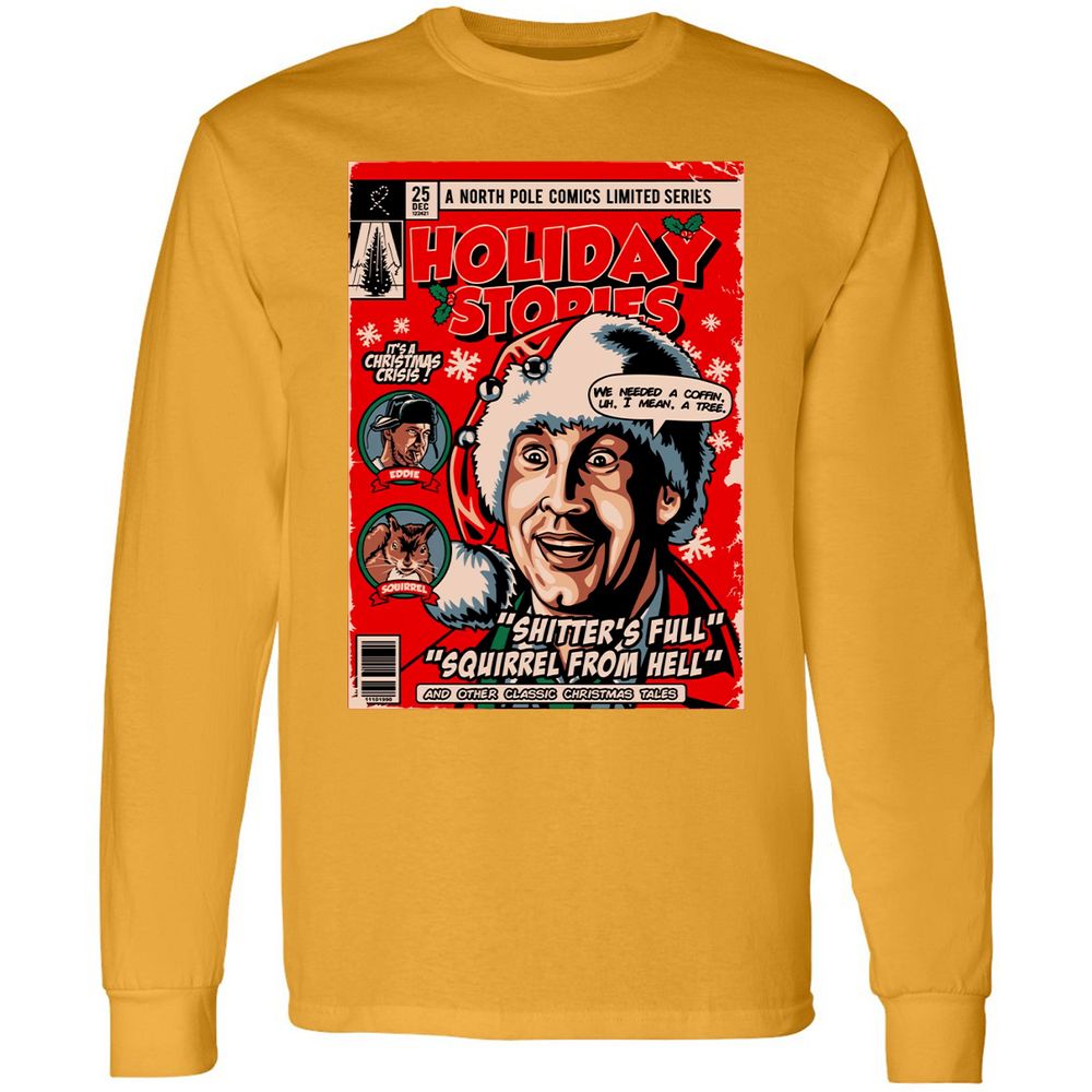 Long Sleeve T-Shirt - 8SQXNYMY - Gold - 9