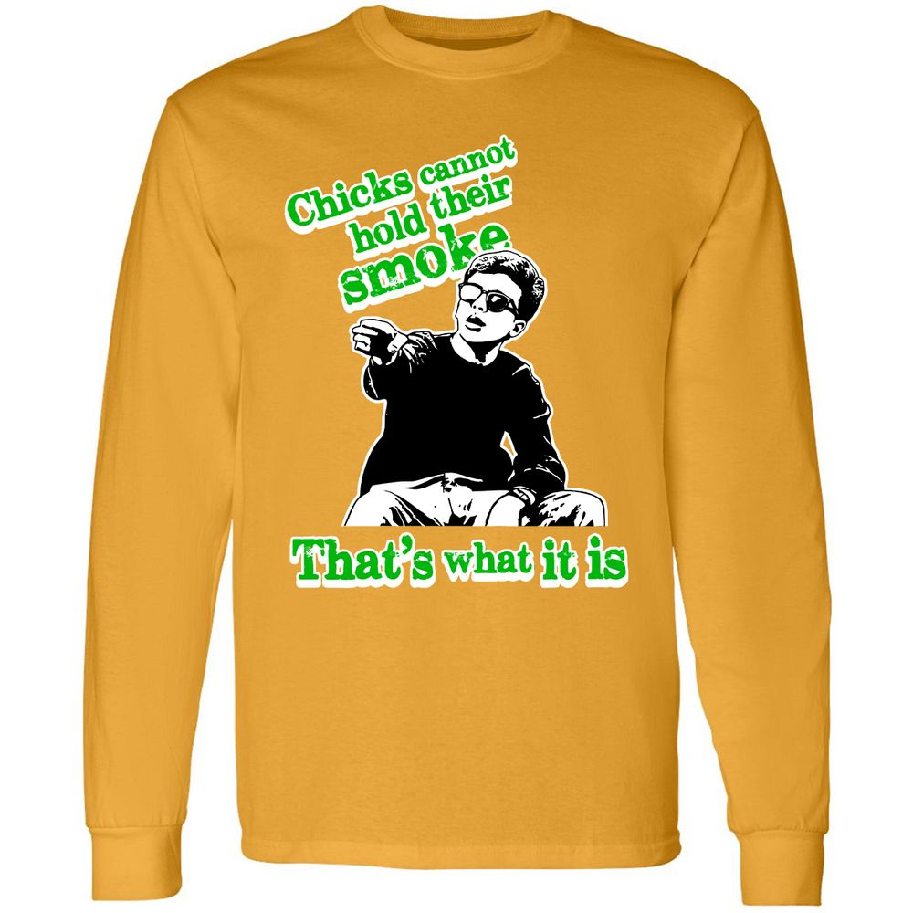 Long Sleeve T-Shirt - LLSBQ7RS - Gold - 9