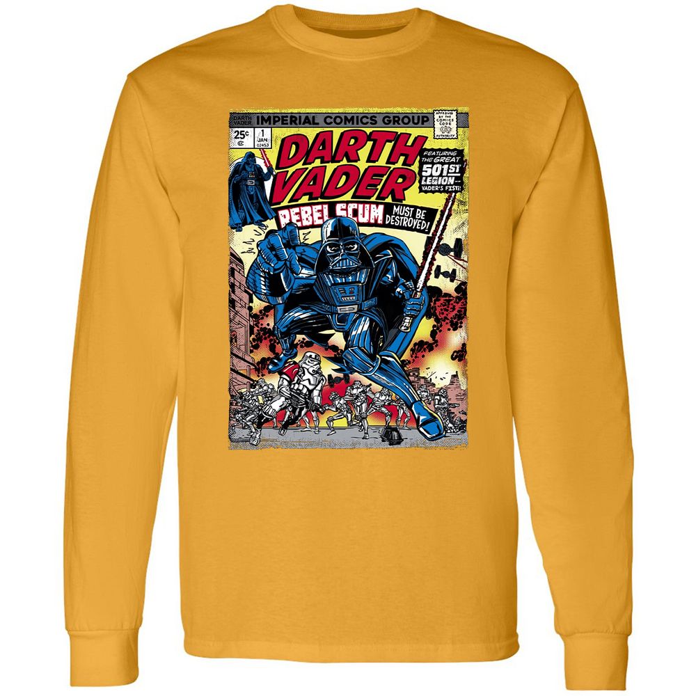 Long Sleeve T-Shirt - YBEEUHWB - Gold - 9