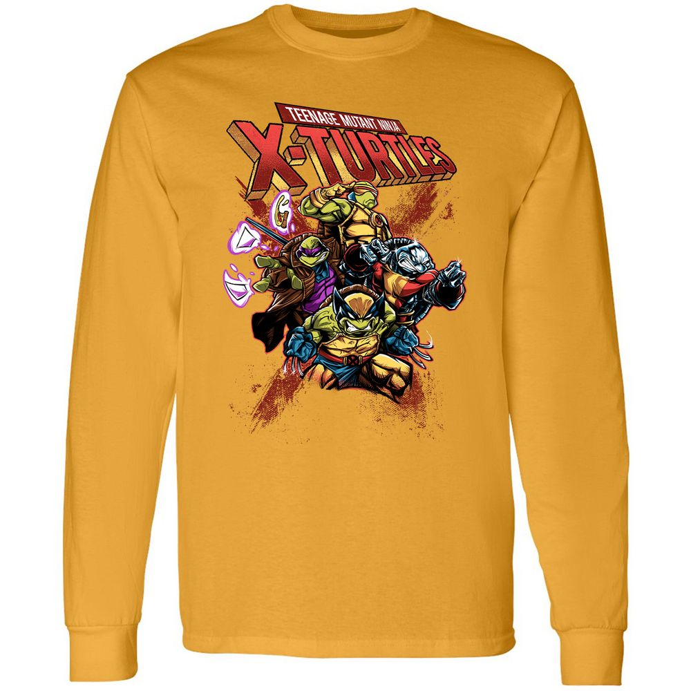 Long Sleeve T-Shirt - 8L6EBUMA - Gold - 9