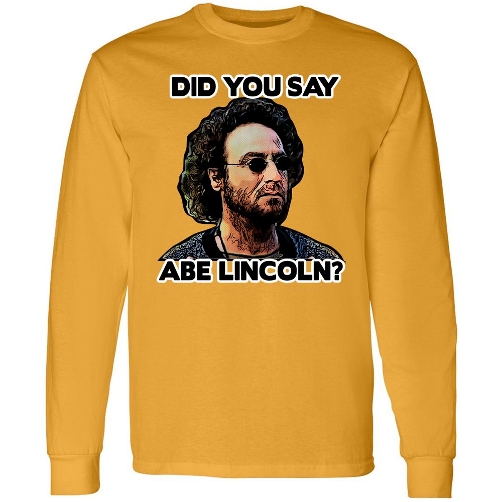 Long Sleeve T-Shirt - MDGD2XF3 - Gold - 9