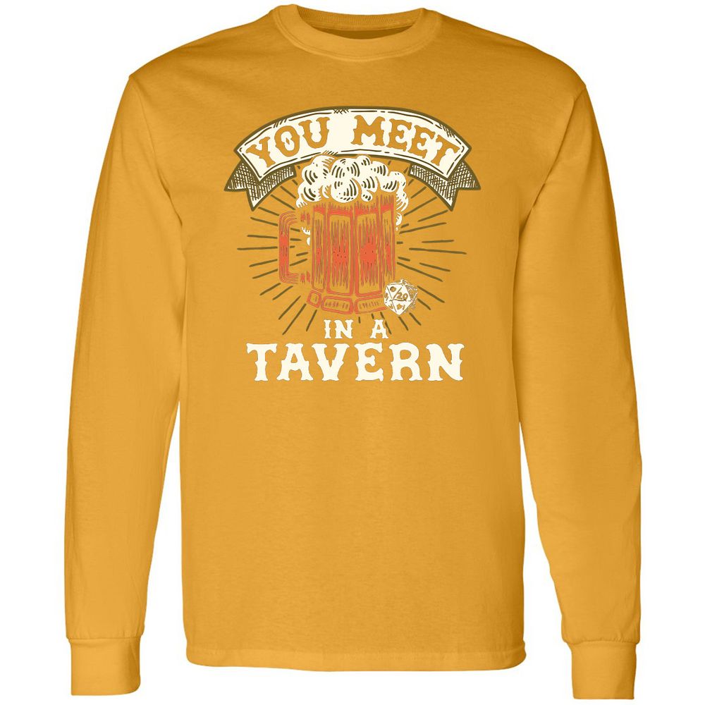 Long Sleeve T-Shirt - LKF7LJSQ - Gold - 9