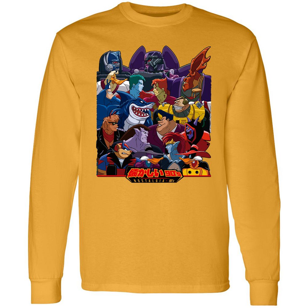 Long Sleeve T-Shirt - H1X11PKM - Gold - 9