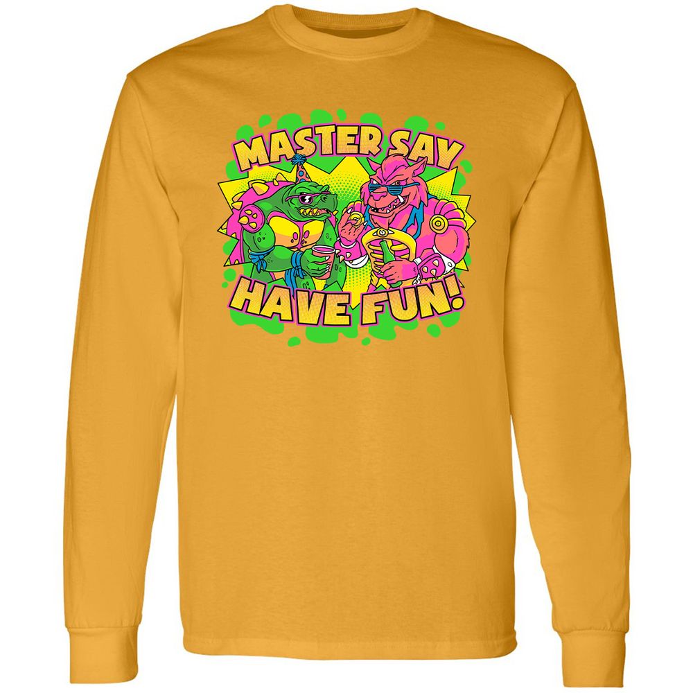 Long Sleeve T-Shirt - K7HQN892 - Gold - 9