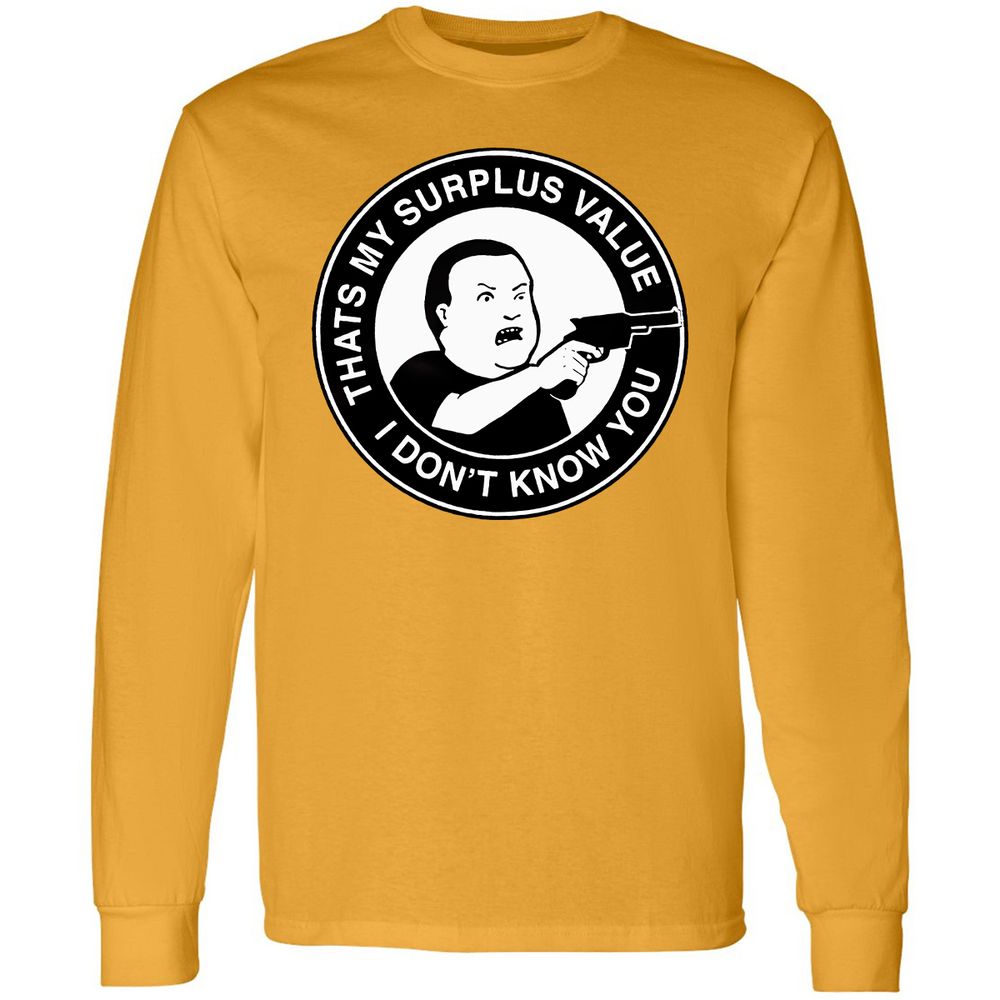 Long Sleeve T-Shirt - WFS5AY18 - Gold - 9