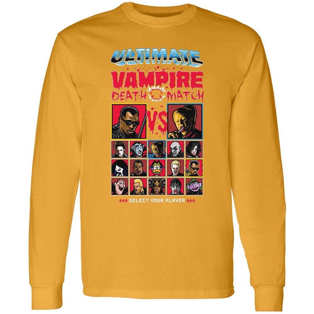 Long Sleeve T-Shirt - SAVJYWGV - Gold - 9