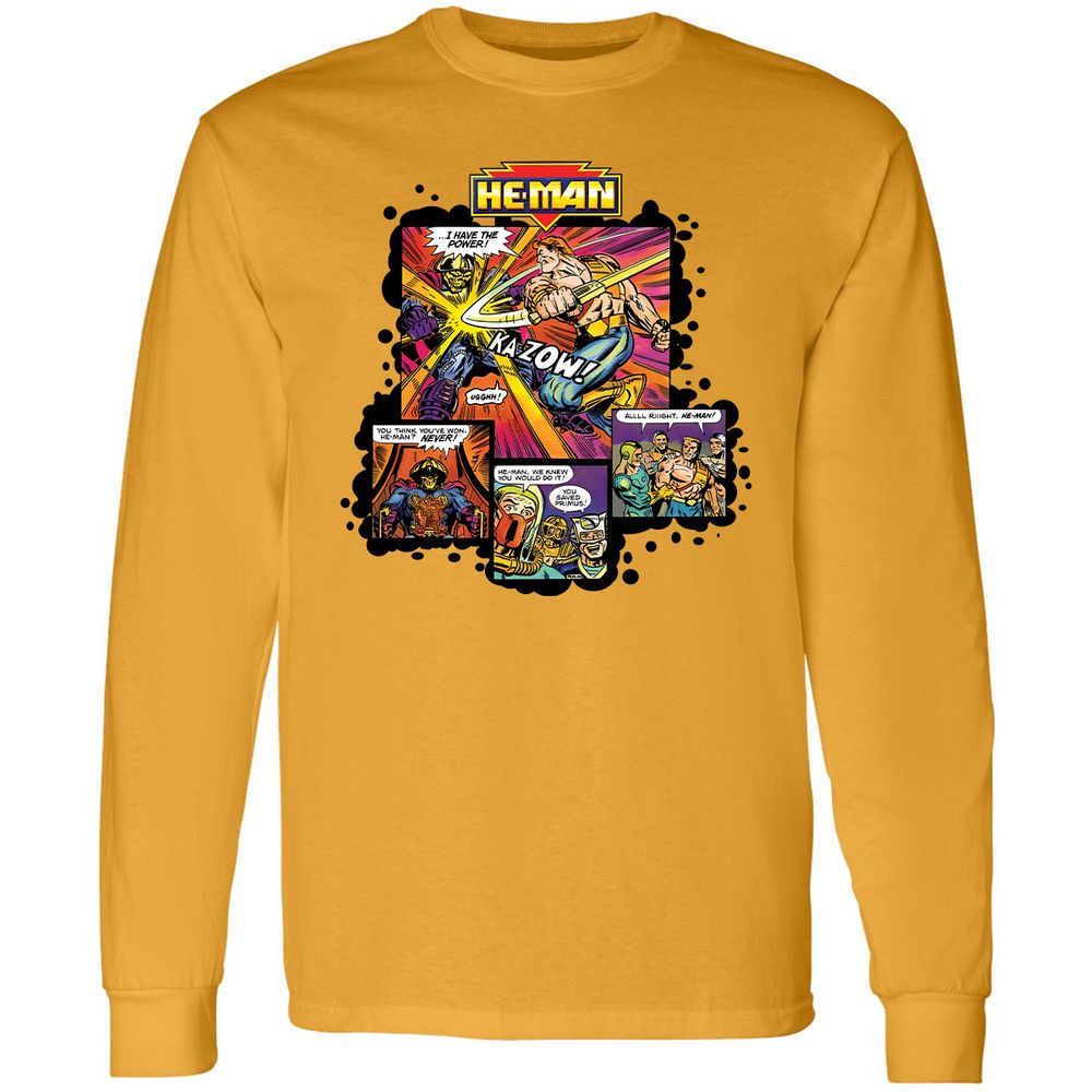 Long Sleeve T-Shirt - DFD9TYSR - Gold - 9