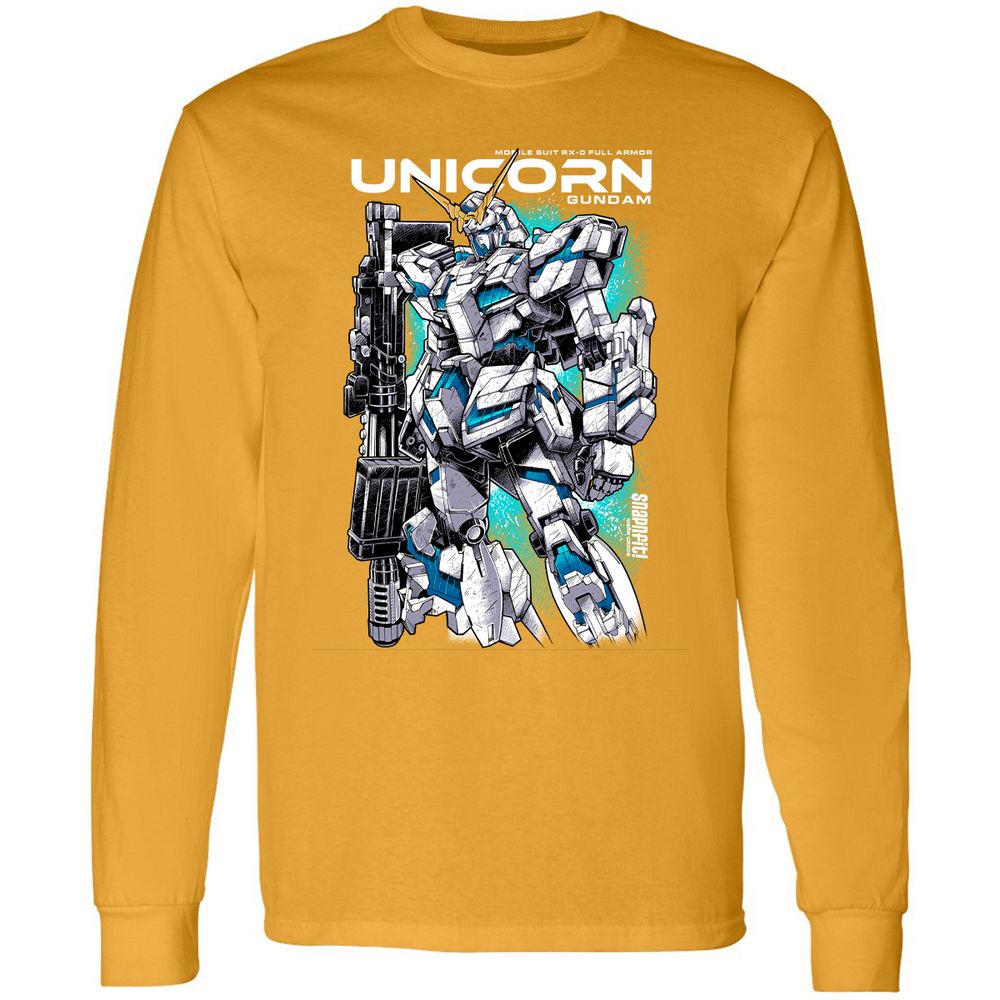 Long Sleeve T-Shirt - 6SL1FV9E - Gold - 9