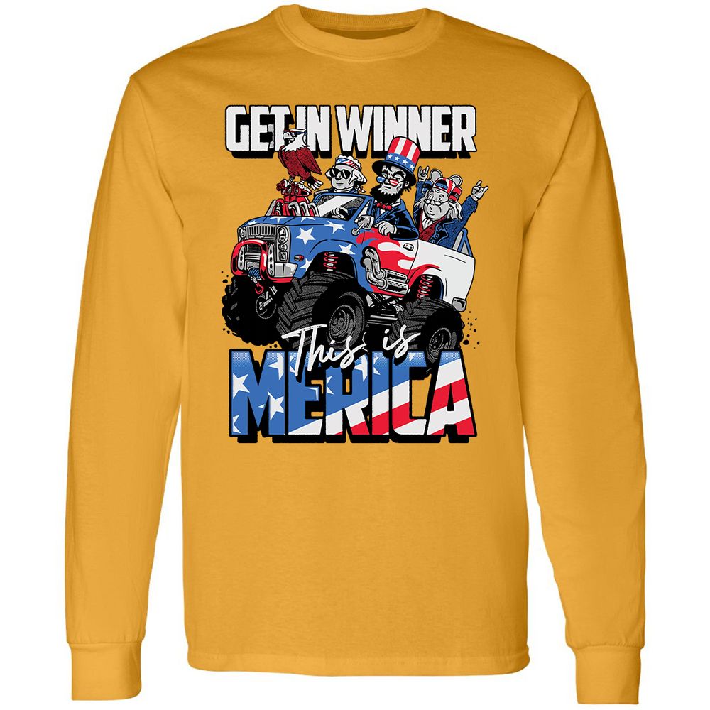 Long Sleeve T-Shirt - 1HUGY4HB - Gold - 9