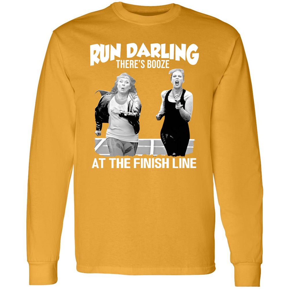 Run Darling Long Sleeve T-Shirt - Gold - 9