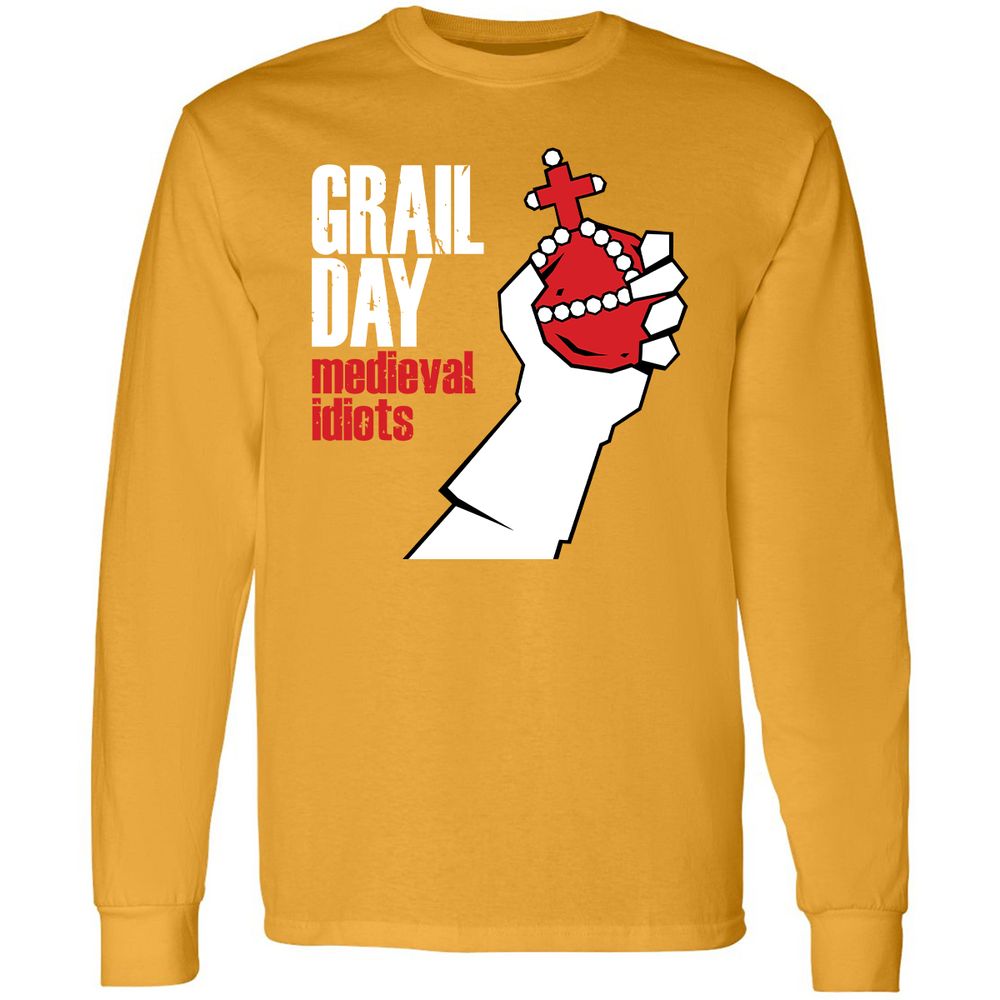 Long Sleeve T-Shirt - GFKMU6JW - Gold - 9