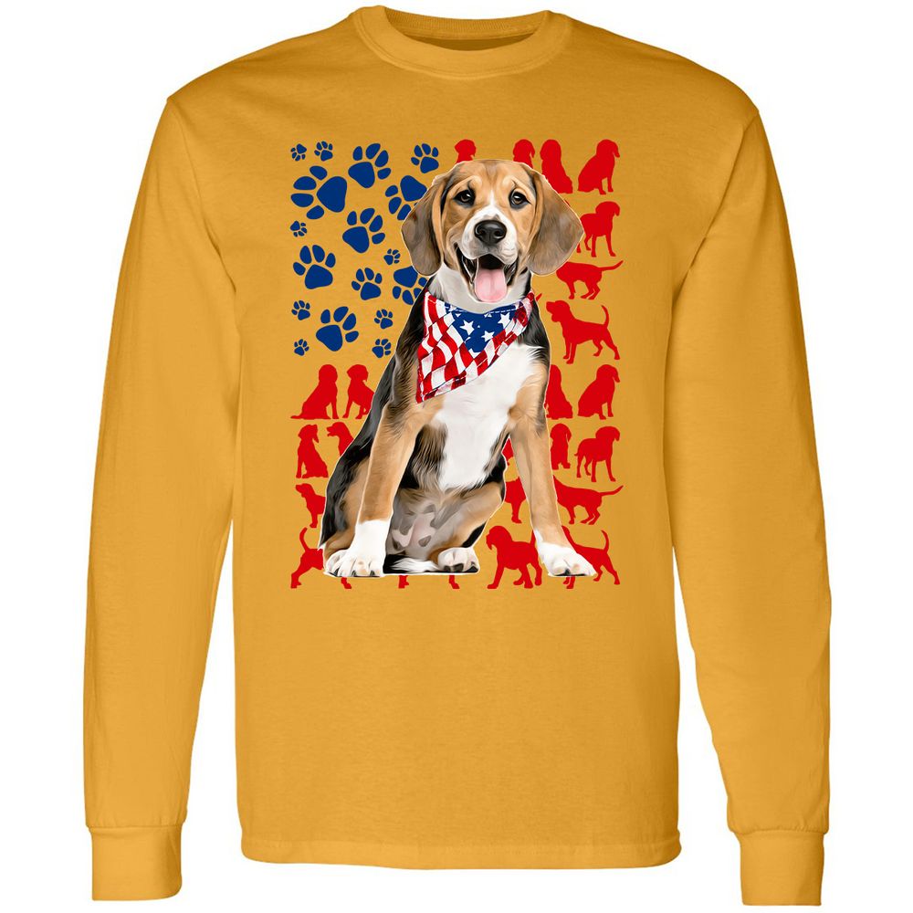 Long Sleeve T-Shirt - ALEVVJUZ - Gold - 9