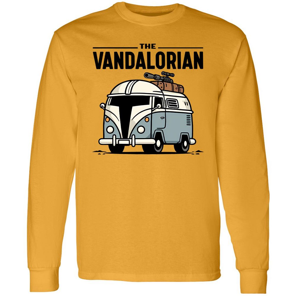 Long Sleeve T-Shirt - C7BPV85K - Gold - 9