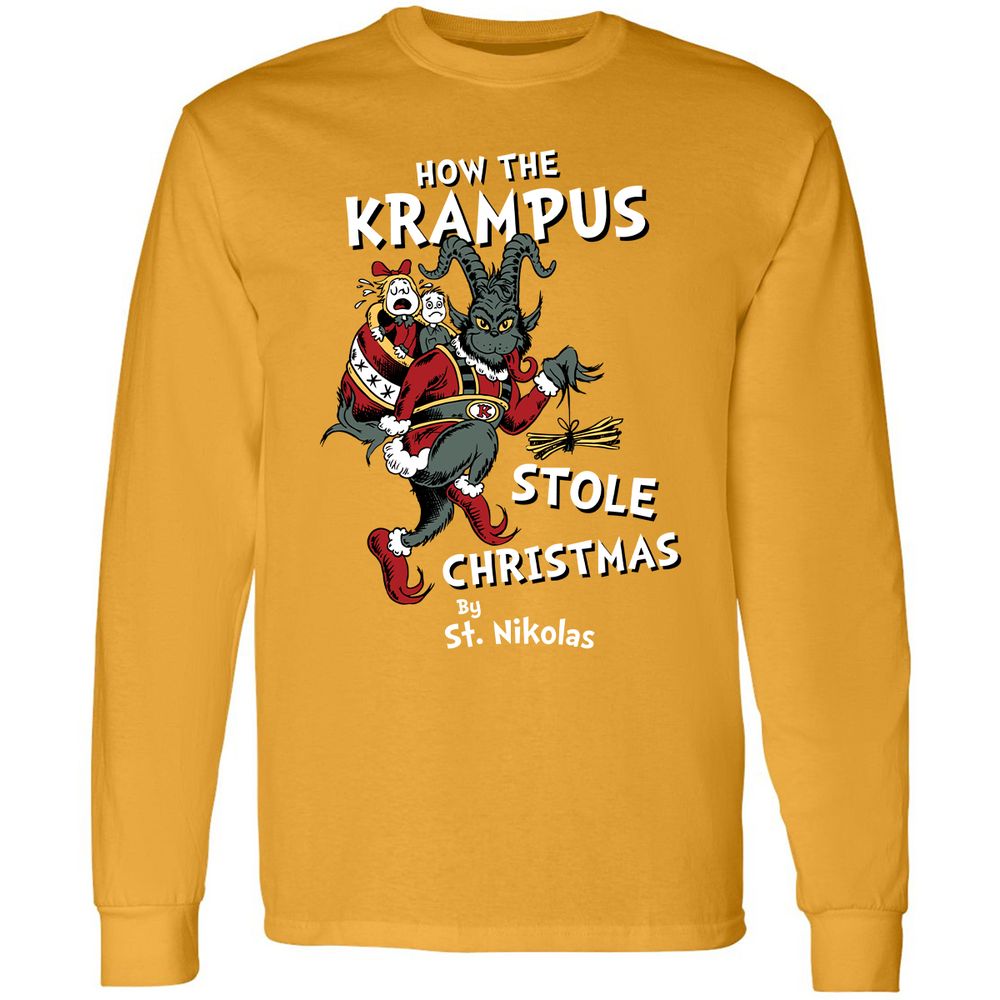 Long Sleeve T-Shirt - FF6GG9C9 - Gold - 9
