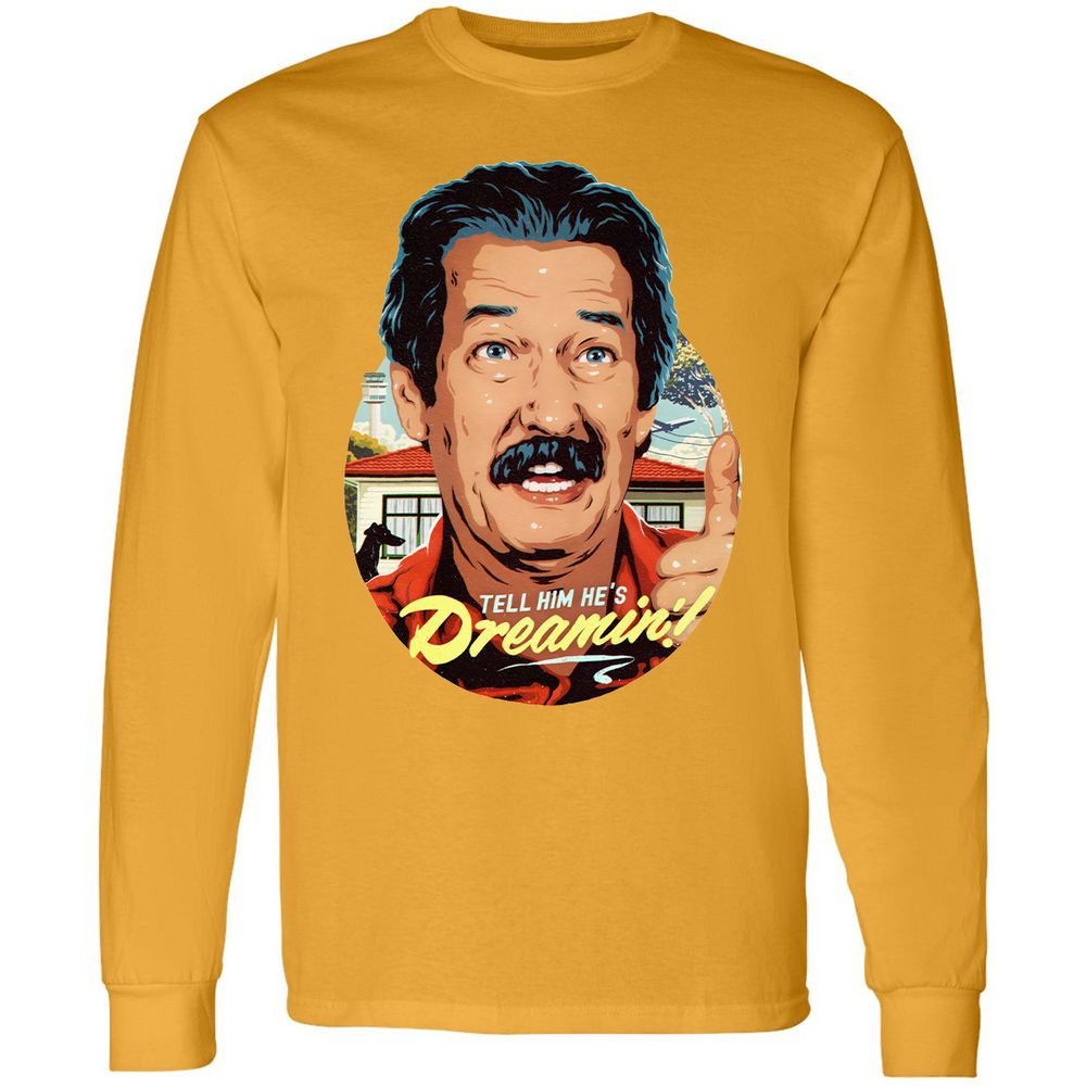 Long Sleeve T-Shirt - PLQEJY9W - Gold - 9