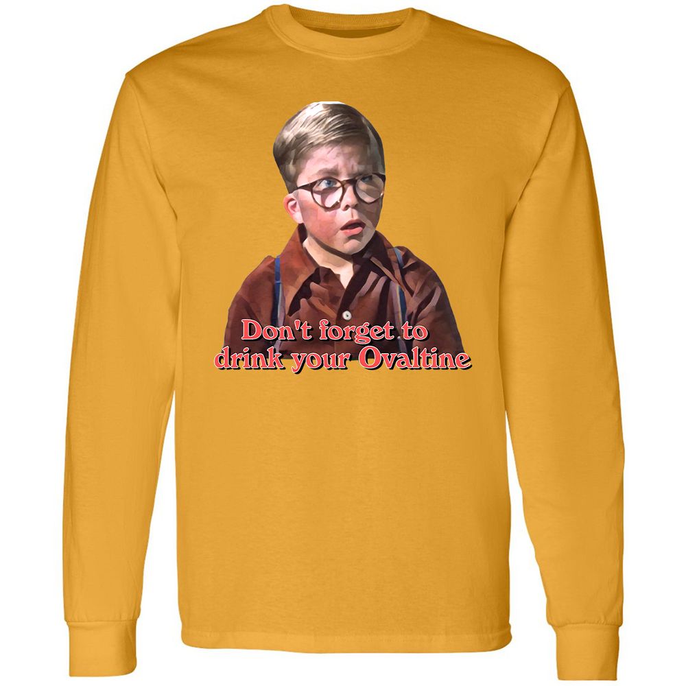 Long Sleeve T-Shirt - A18R74AH - Gold - 9