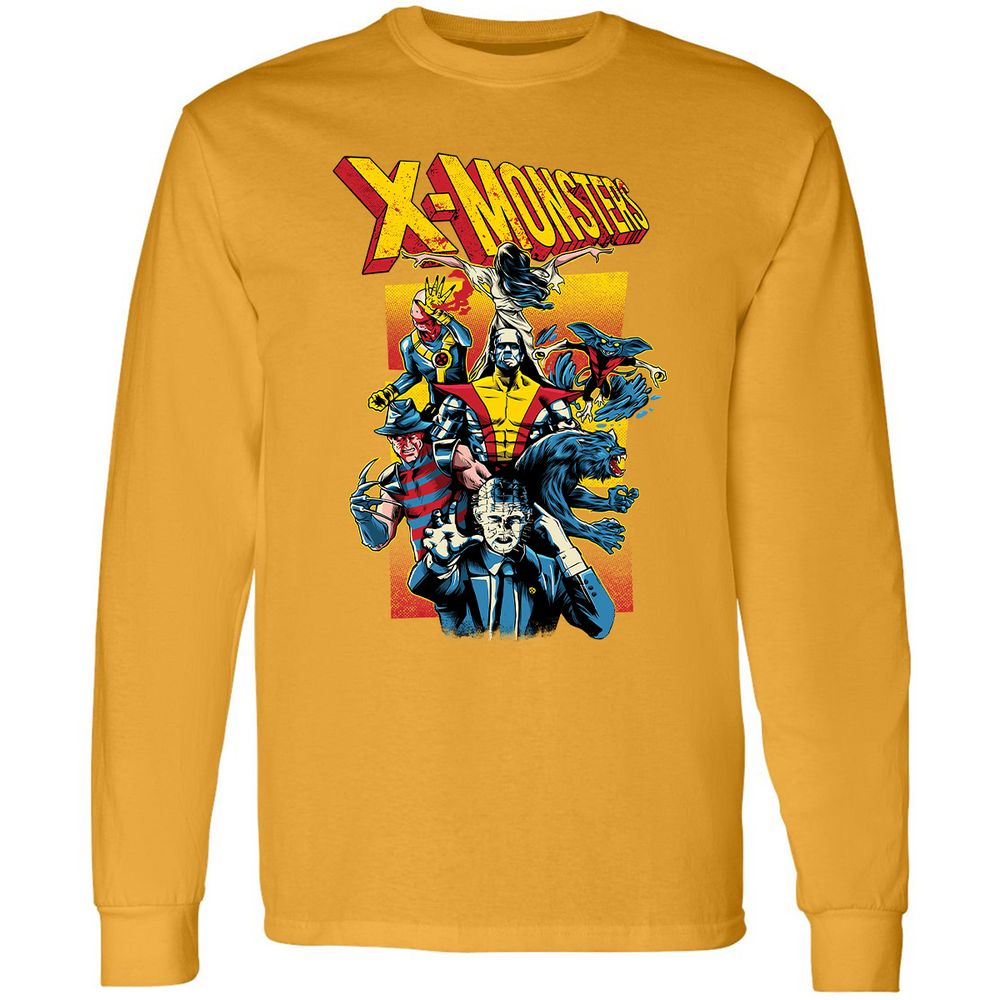 Long Sleeve T-Shirt - MXRH2ZGC - Gold - 9