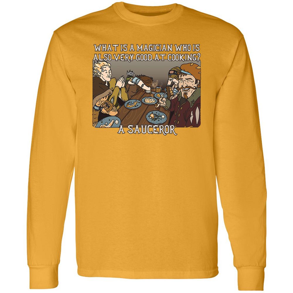 Long Sleeve T-Shirt - ELW9WJ2X - Gold - 9