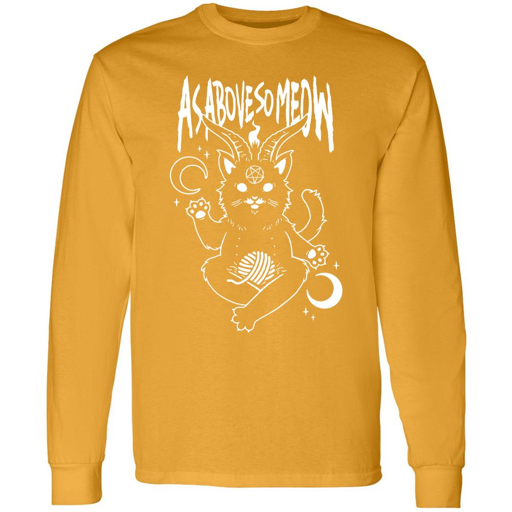 Long Sleeve T-Shirt - Q7L19YLF - Gold - 9