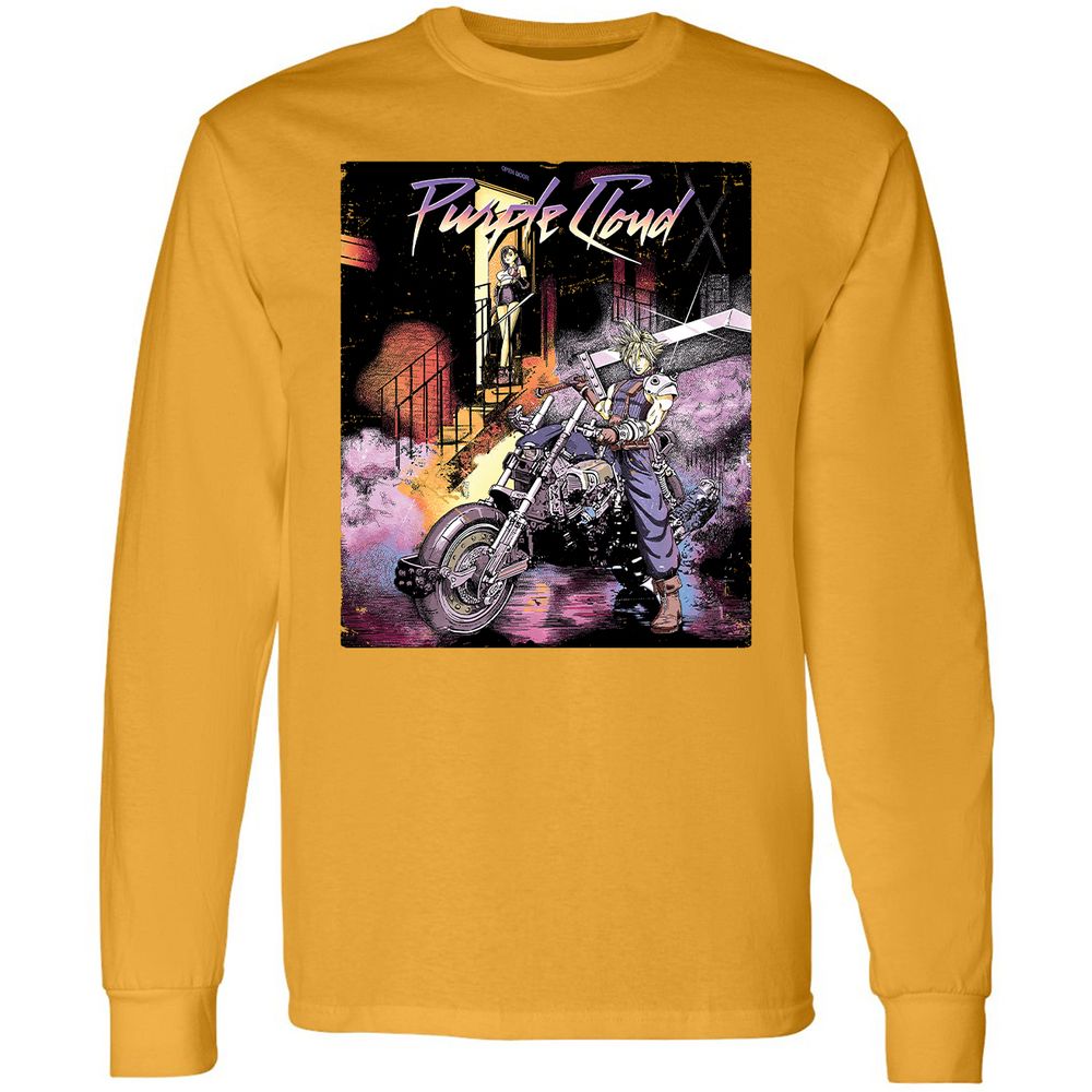 Long Sleeve T-Shirt - W54E9QBD - Gold - 9