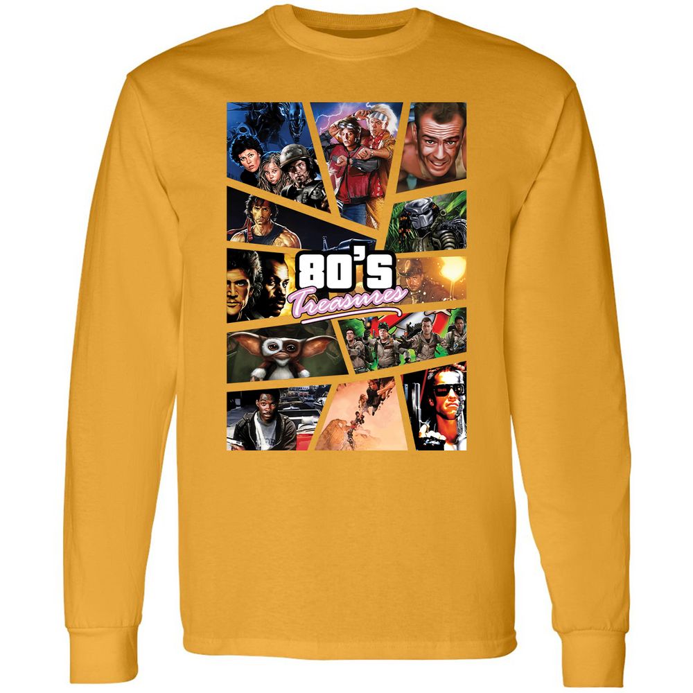 Long Sleeve T-Shirt - V1UA9A2R - Gold - 9