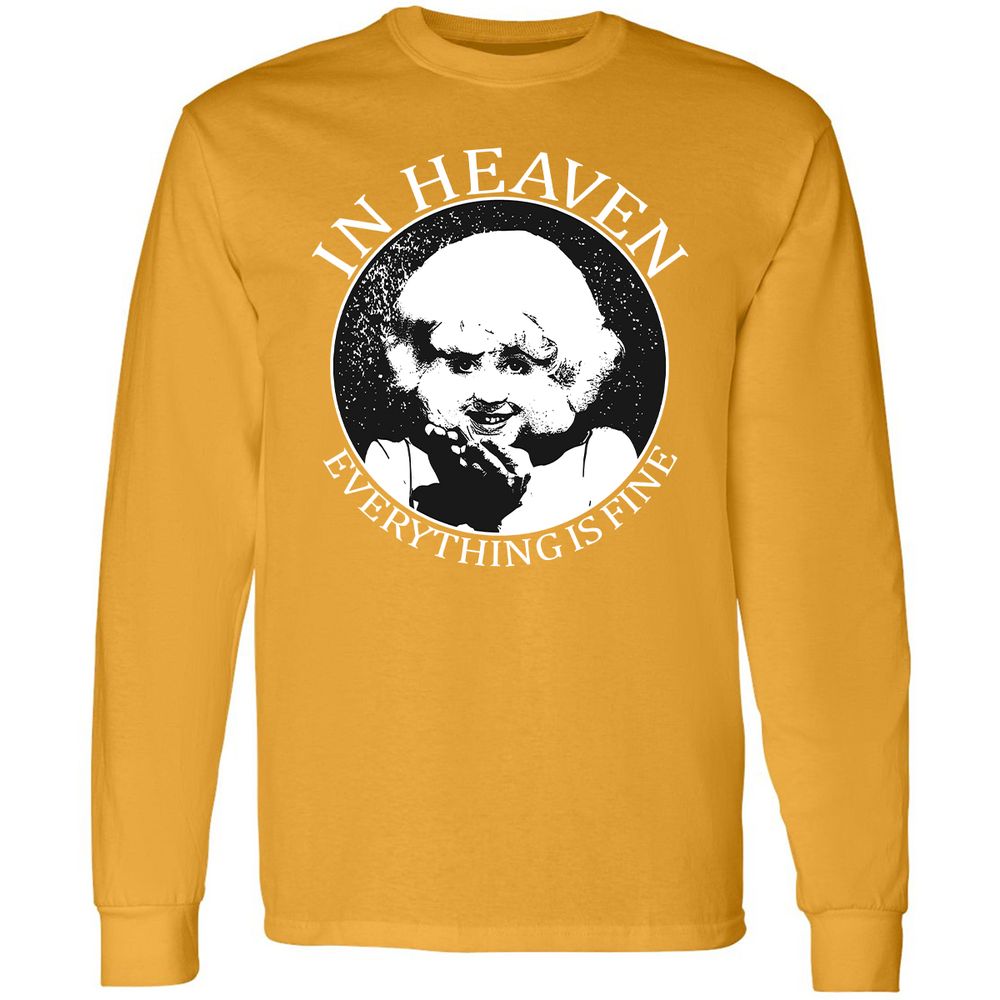 Long Sleeve T-Shirt - ESL6C6US - Gold - 9
