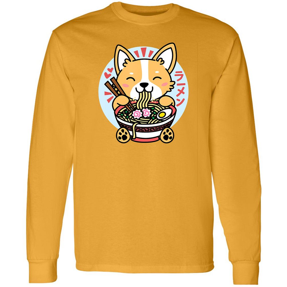 Long Sleeve T-Shirt - 3T7GFJZ7 - Gold - 9
