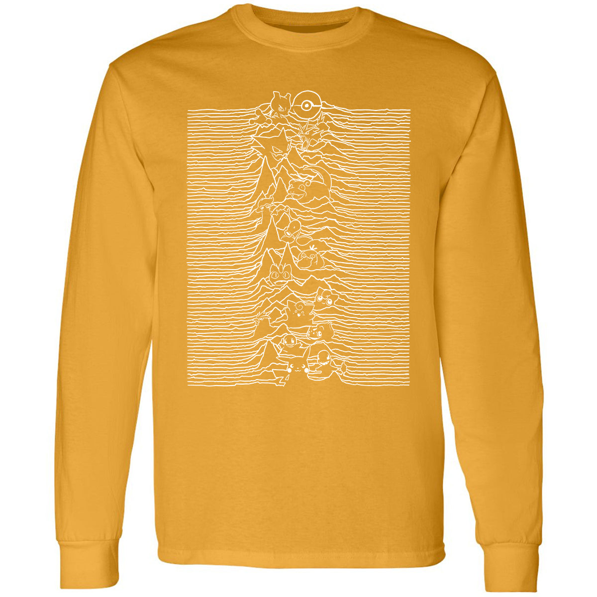 Long Sleeve T-Shirt - YN9ZQEBB - Gold - 9