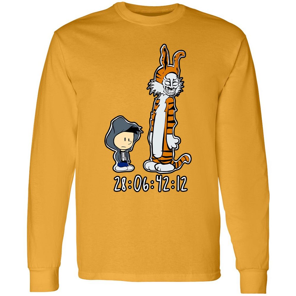 Long Sleeve T-Shirt - 8ZAAZXC2 - Gold - 9