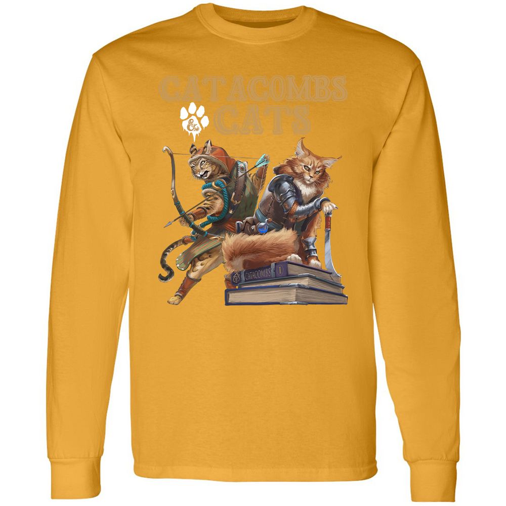 Long Sleeve T-Shirt - ZQMR66SQ - Gold - 9